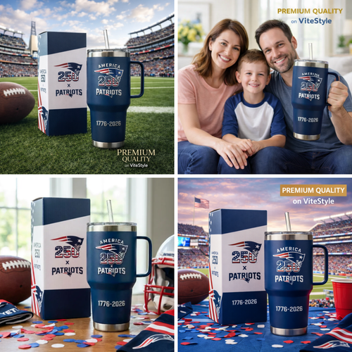 America 250 New England Patriots Insulated Tumbler YETI