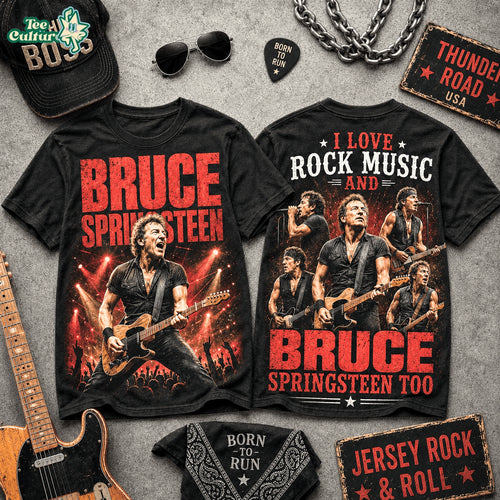 Bruce Springsteen Born To Run Rock Legend Shirt