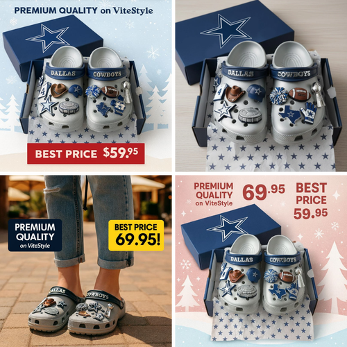 Dallas Cowboys Crocband Charms Crocs 2026