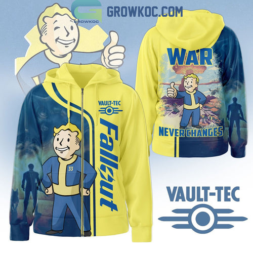 Fallout Vault-Tec War Never Changes Hoodie Shirts