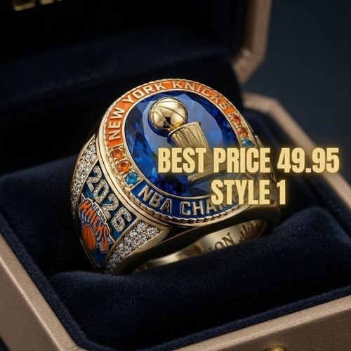 HOT New York Knicks 2026 NBA Champions Ring