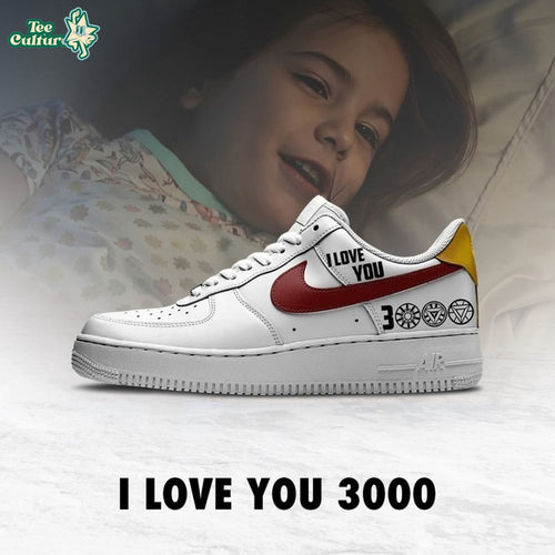 I Love You 3000 Marvel Custom Low Top Shoes
