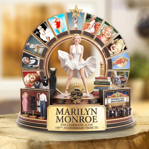 Marilyn Monroe 100th Anniversary Custom Shape Acrylic Plaque – TMTHU7552