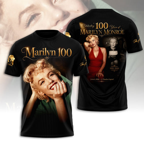 Marilyn Monroe 100th Anniversary 3D Apparel – HOATT19660