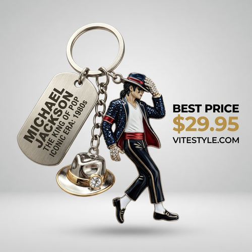 Michael Jackson Keychain