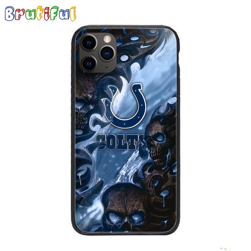 NFL Indianapolis Colts Special Logo Skull Design Phone Case