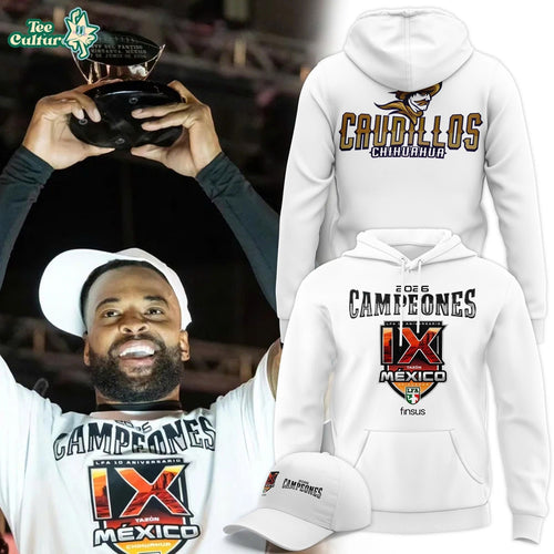 Oficial Caudillos de Chihuahua Campeones LFA Hoodie