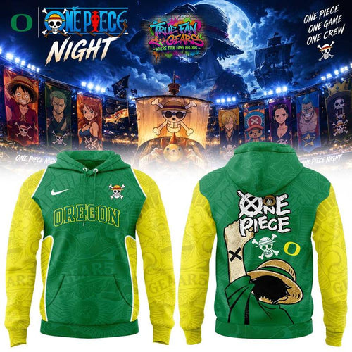 Oregon Ducks x One Piece One Game One Crew 2026 Limited Edition Hoodie