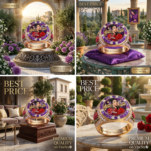 Selena Queen of Tejano Music 3D Ring