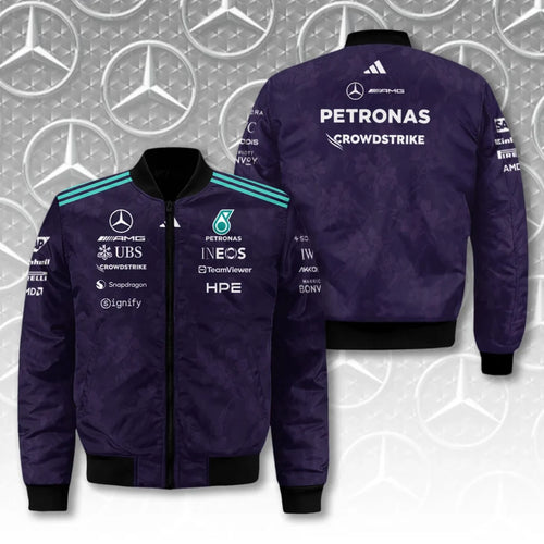 Mercedes AMG Petronas F1 Team Vanda Bloom 2026 3D Bomber Jacket – TANTN25287