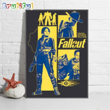 The End Was Near Fallout Wall Art Poster Canvas