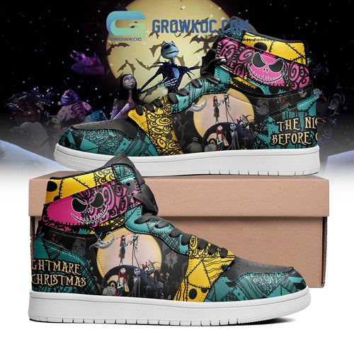 The Nightmare Before Christmas Halloween Pumpkin Thanksgiving Air Jordan Shoes