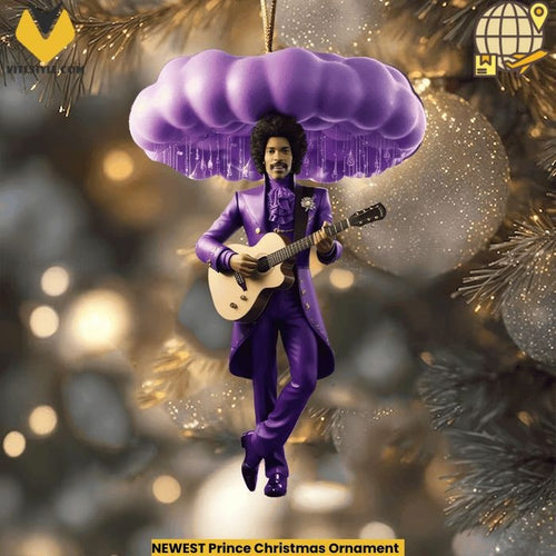 NEWEST Prince Christmas Ornament