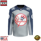 MLB Custom New York Yankees Special Hockey Jersey Shirt