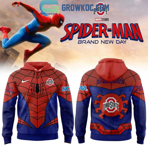 Ohio State Buckeyes Spider Man 2026 Brand New Day Hoodie Shirt