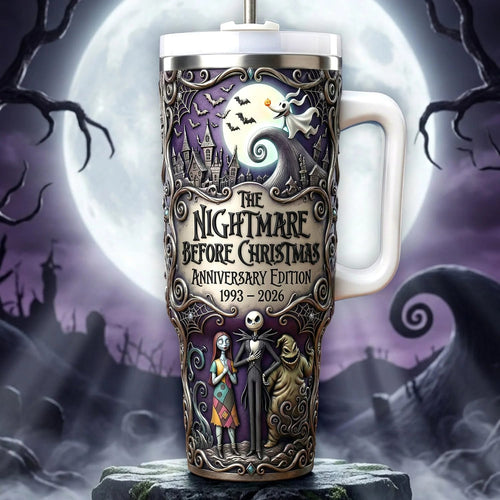 Spooky The Nightmare Before Christmas Tumbler