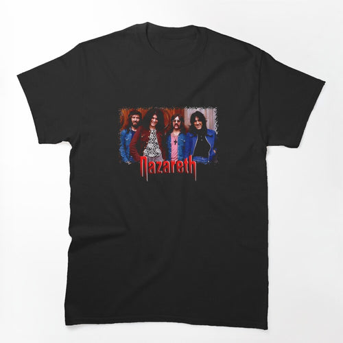 Scotland Heavy Metal Nazareth Band Shirt