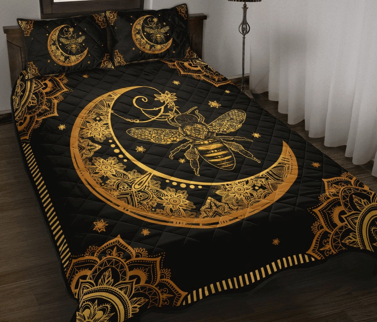 Hippie Quilt Bedding Set - Expressive Color Quilt Set