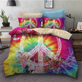 Hippie 4PCS Bedding Set - Freedom Inspired Color Bedding