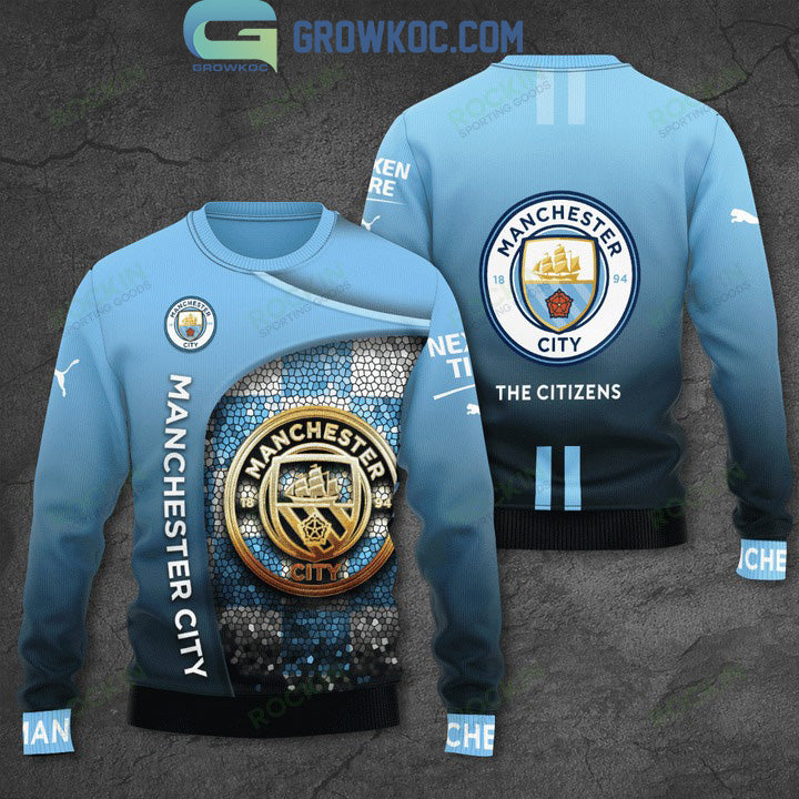 The Citizens Manchester City Hoodie T Shirt