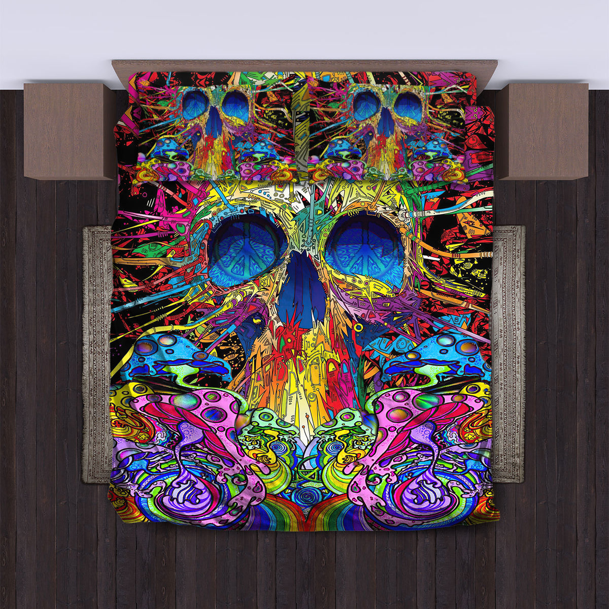 Hippie 4PCS Bedding Set - Open Spirit Bedroom Comfort