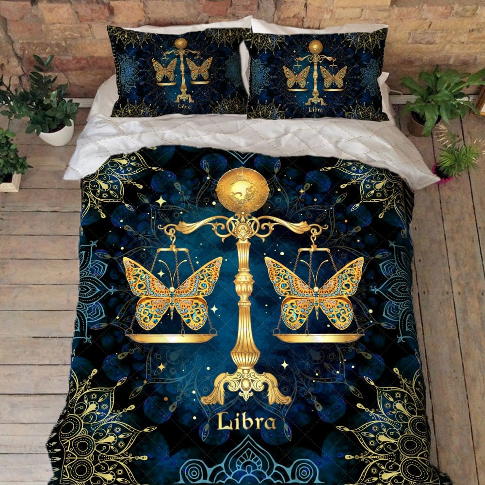 Hippie Quilt Bedding Set - Free Spirit Color Home Bedding