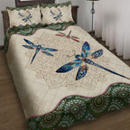 Hippie Quilt Bedding Set - Freedom Mood Quilted Bedspread