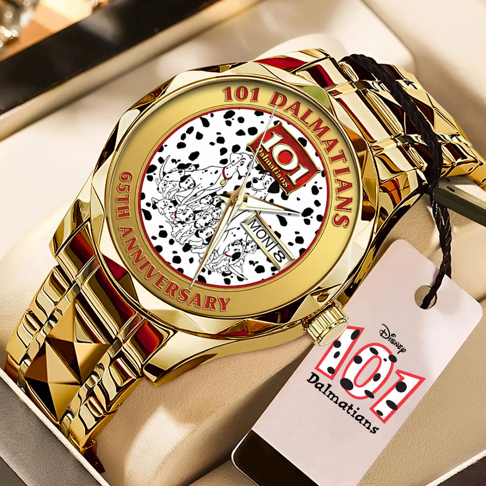101 Dalmatians 65th Anniversary Alloy Luxury Quartz Watch - TMTHU3124