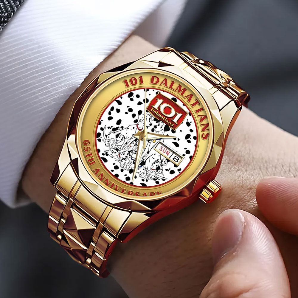 101 Dalmatians 65th Anniversary Alloy Luxury Quartz Watch - TMTHU3124