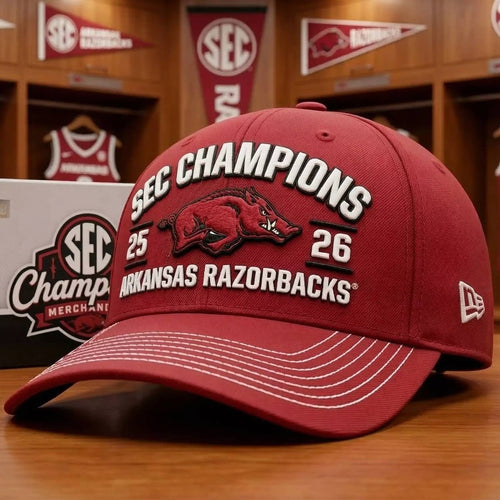 Arkansas Razorbacks SEC Champions 25 - 26 Cap