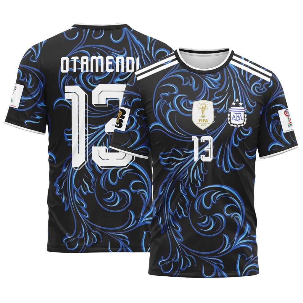 Otamendi 13 2026 World Cup Argentina Away AOP T-Shirt