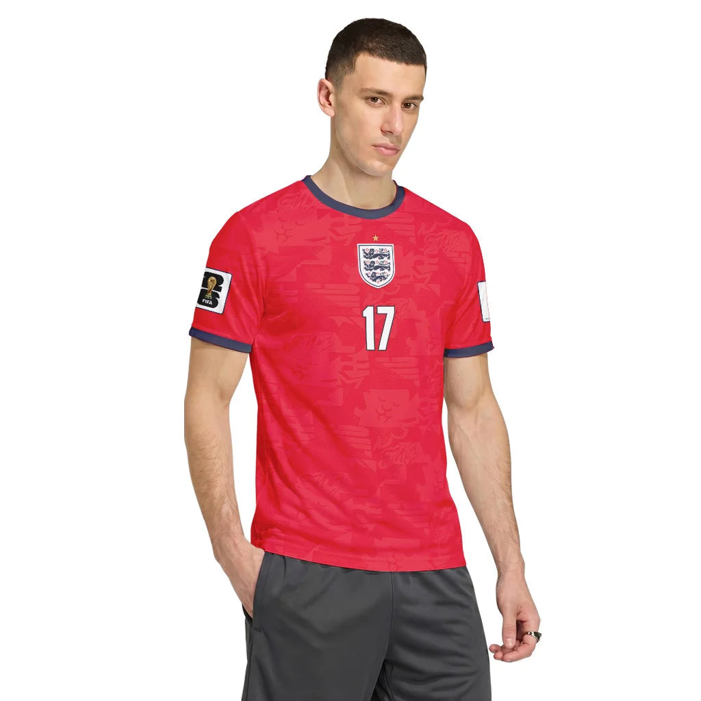 Palmer 17 Away AOP T-Shirt 2026 World Cup England