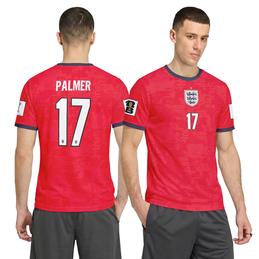 Palmer 17 Away AOP T-Shirt 2026 World Cup England