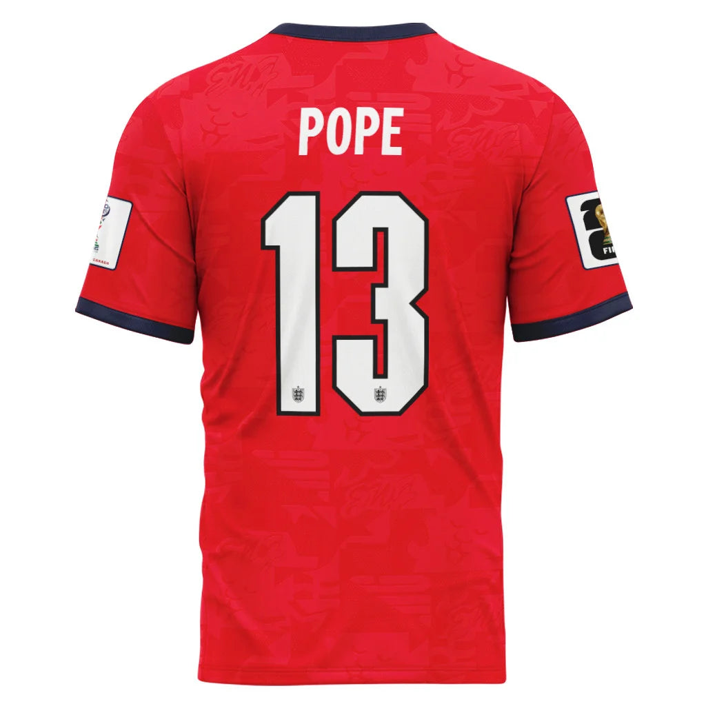 Pope 13 Away AOP T-Shirt 2026 World Cup England