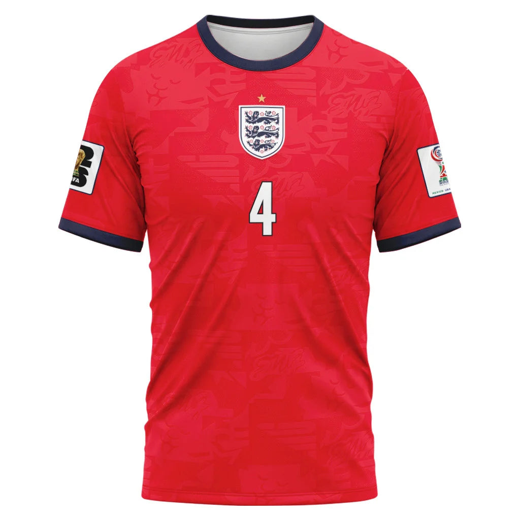 Rice 4 Away AOP T-Shirt 2026 World Cup England