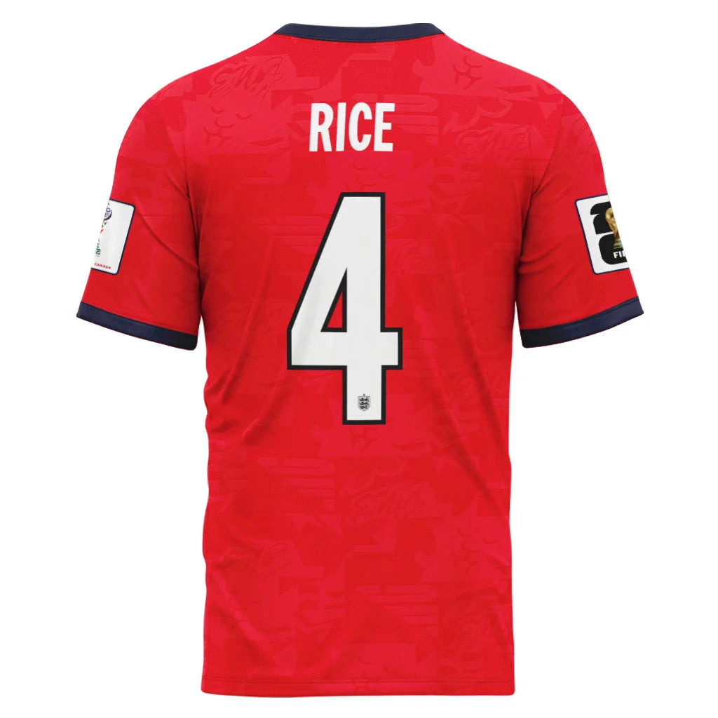 Rice 4 Away AOP T-Shirt 2026 World Cup England
