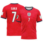 Saka 7 Away AOP T-Shirt 2026 World Cup England