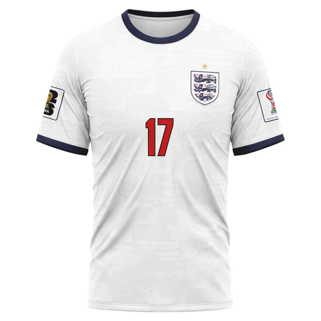 Palmer 17 Home AOP T-Shirt 2026 World Cup England