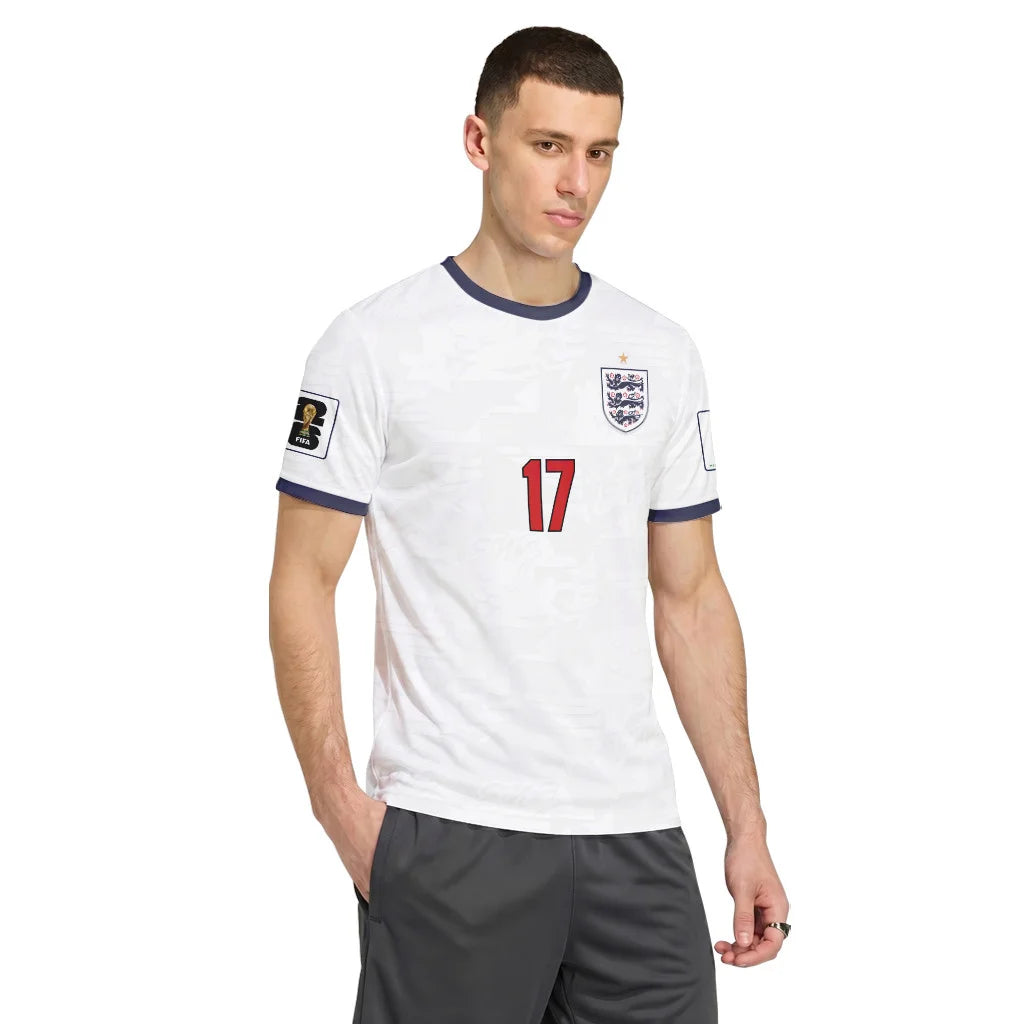 Palmer 17 Home AOP T-Shirt 2026 World Cup England