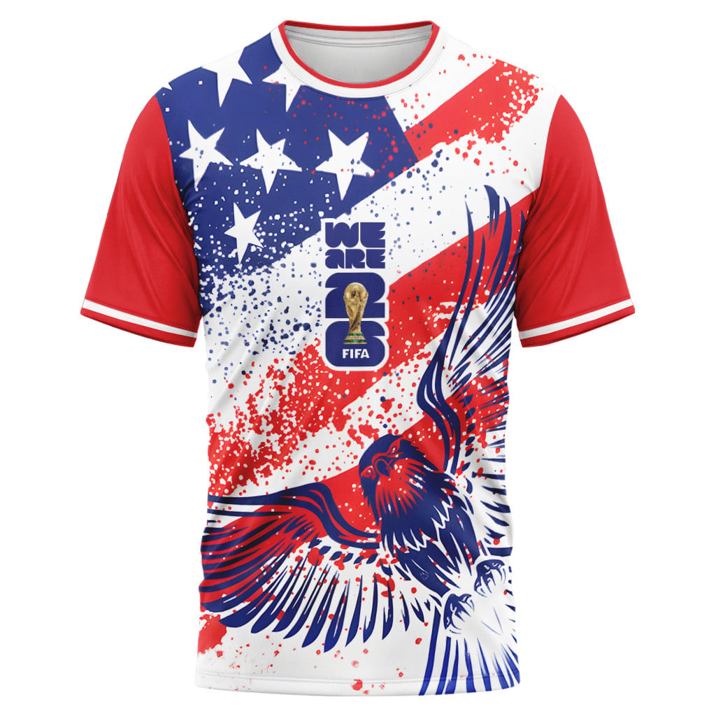 USA Soccer Stars World Cup 2026 AOP T-Shirt