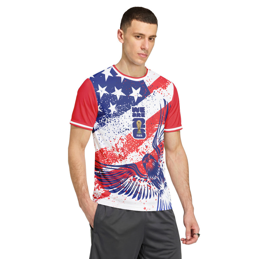 USA Soccer Stars World Cup 2026 AOP T-Shirt