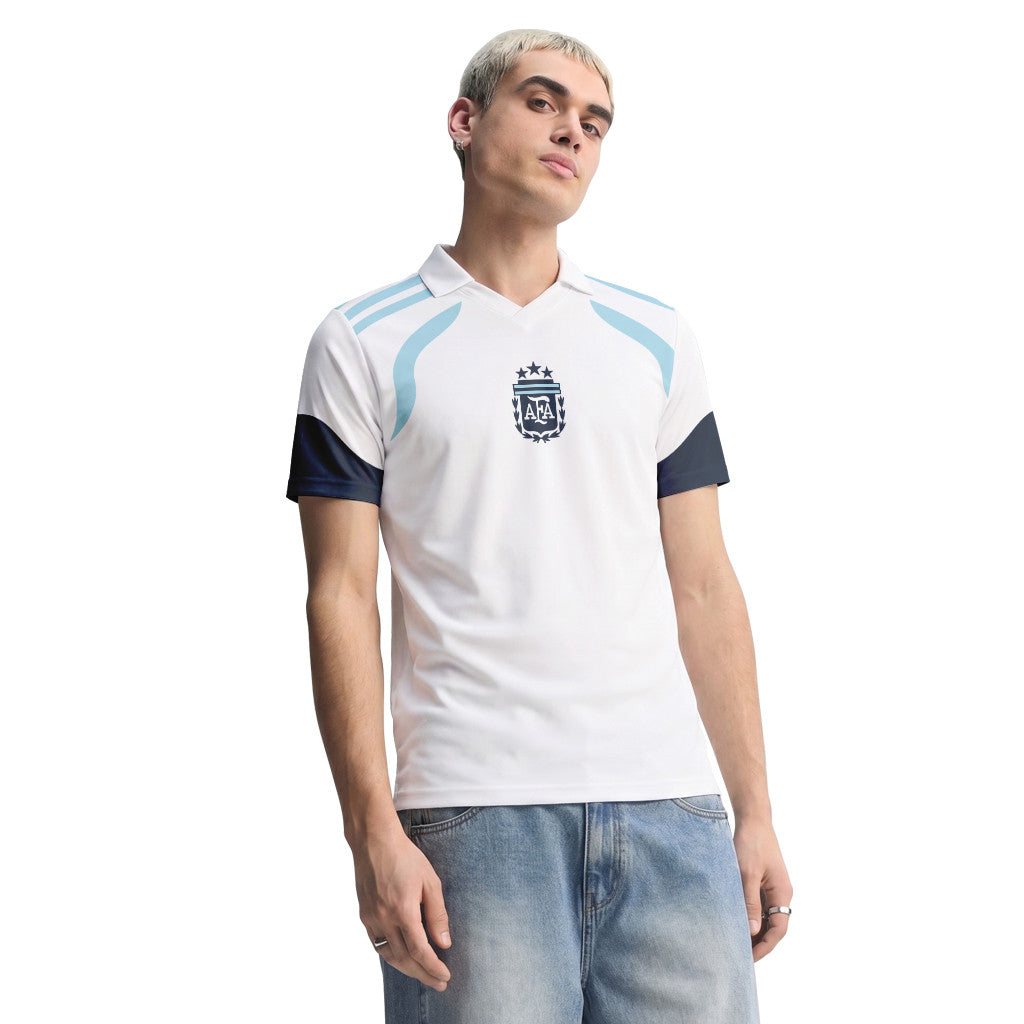 Messi AOP 3D V-neck Polo Shirt Argentina World Cup 2026