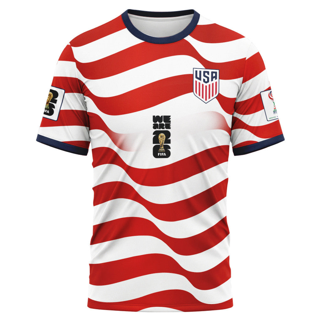 USA National Team One Nation Graphic World Cup 2026 AOP T-Shirt