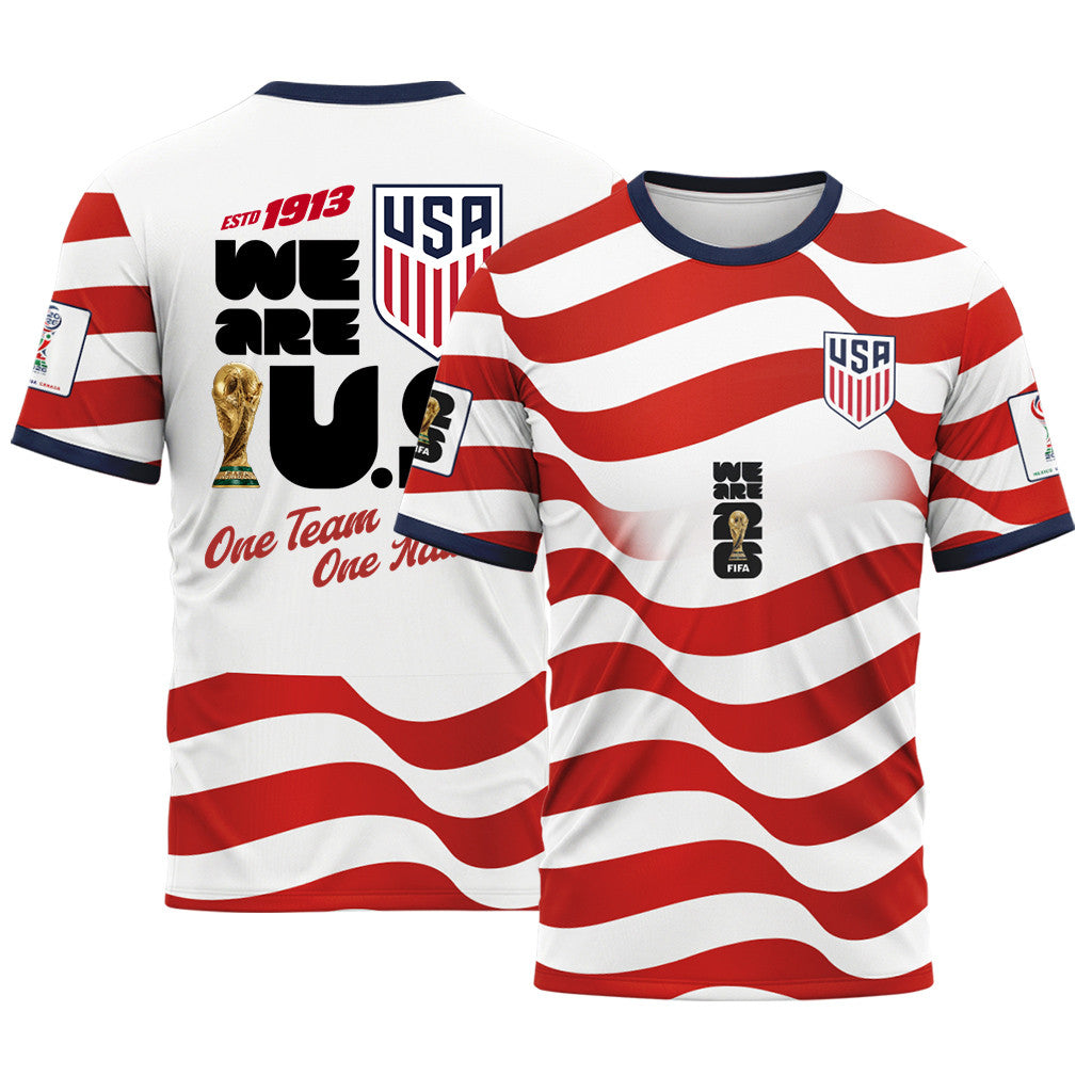 USA AOP T-Shirt United Pride Home World Cup 2026