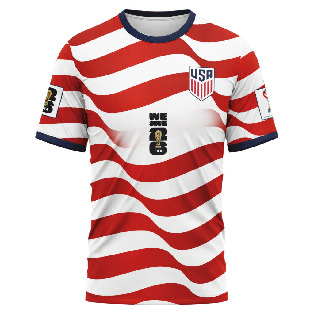 USA AOP T-Shirt World Cup 2026 One Nation One Team Home Edition