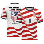 USA AOP T-Shirt World Cup 2026 One Nation One Team Home Edition
