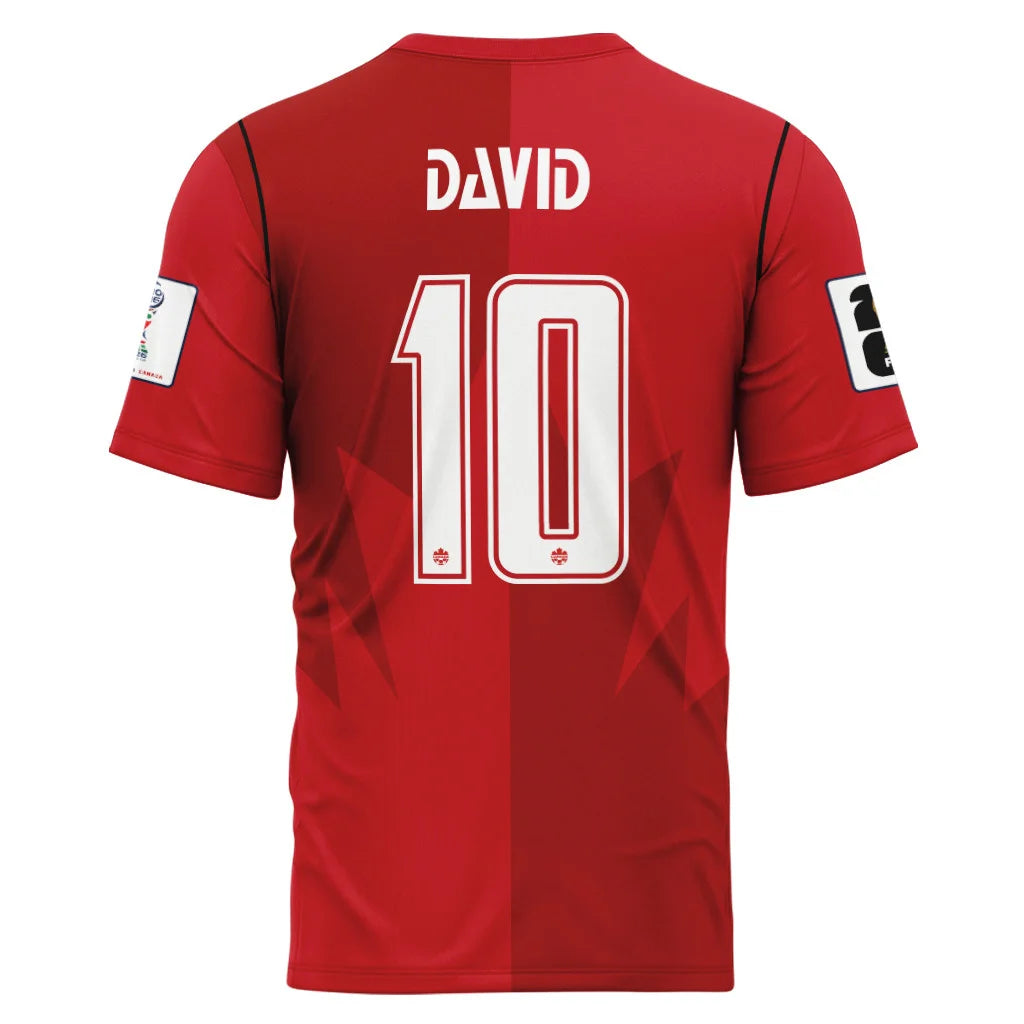 David 10 AOP T-Shirt Canada World Cup 2026 Home