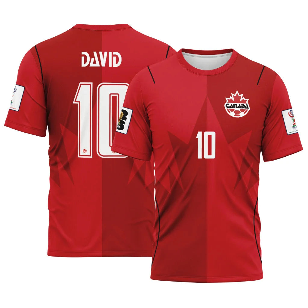 David 10 AOP T-Shirt Canada World Cup 2026 Home