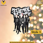 My Chemical Romance Christmas Ornaments