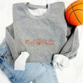 Embroidered Basketball Icon Sweatshirt